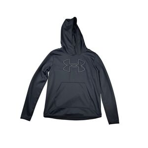 Under Armour‎ Hoodie Women's Size S Black Pullover Long Sleeve